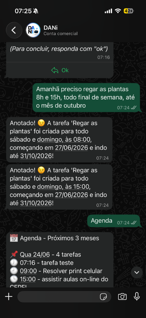DANi Mobile Chat View